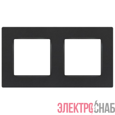 Рамка 2-м 12-5202-12 Классик графит Эра Б0067759