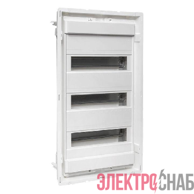 Основание силового щита Nova с DIN-рейками 36мод. IP41 PROxima EKF nv-pbase-36