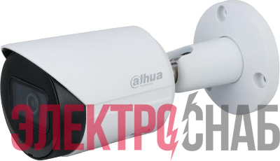 Видеокамера IP DH-IPC-HFW2230SP-S-0280B 2.8-2.8мм цветная бел. корпус Dahua 1196468