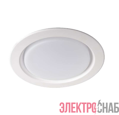 Светильник светодиодный PLED DL5 WH Downlight 18Вт 4000К IP40 ДВО встраив. Pro JazzWay 5026469A