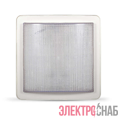 Светильник светодиодный "Эконом-ЖКХ" LED 6Вт 5000К IP20 с оптико-акустич. датчиком Аргос 200.06.2.20.-1.5.1