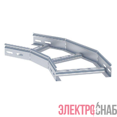 Угол для лотка горизонтальный 45град. 100х200мм EKF glt45100200