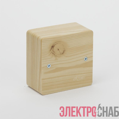 Коробка универсальная для кабель-каналов 85х85х42 сосна (светл. основа) IP40 Ruvinil 65015-27М