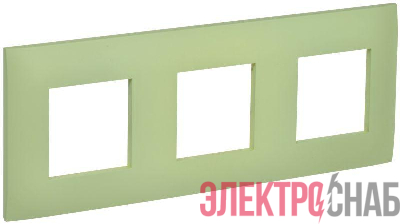 Рамка 3-м SKANDY SK-F03M мятный IEK SK-M32-K06