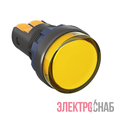 Индикатор сигнальный со встроенным диодом 220В желт. DKC M22L-F220YPP