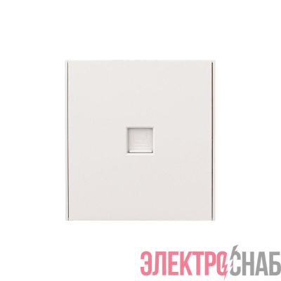 Розетка компьютерная СП STRONG MIELE RJ45 кат.6 жемчуг Kranz KR-78-0724-4