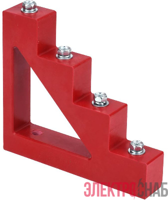 Изолятор ступенчатый ИС4-40 (М8) силовой с болтом IEK YIS11-4-40-B