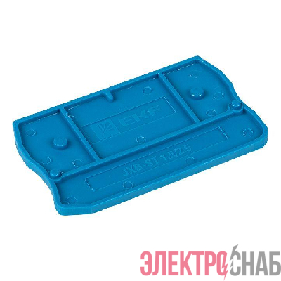 Заглушка для ST-1.5/2.5 син. EKF sak-st-1.5/2.5-blue