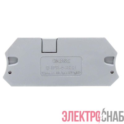 Изолятор торцевой для клеммы IPR-4-HESI/MT DKC D-IPR-4-HESI