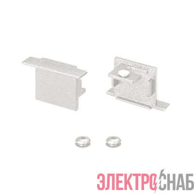 Заглушка SL-LINE-3523 WHITE глухая металл (комплект) Arlight 043123