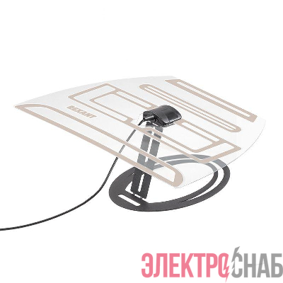 Антенна ТВ комнатная "АКТИВНАЯ" для цифрового телевидения DVB-T2 Ag-703 (с USB) Rexant 34-0703