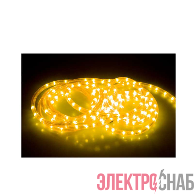Шнур светодиодный Дюралайт LDRP3W06-Y 6м желт. SHlights 4690601005816
