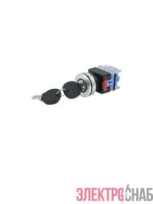 Переключатель ВК30-11YA/21 IP65 1НО+1НЗ на 2 положения замок с ключом I-II d30мм Электротехник ET219209