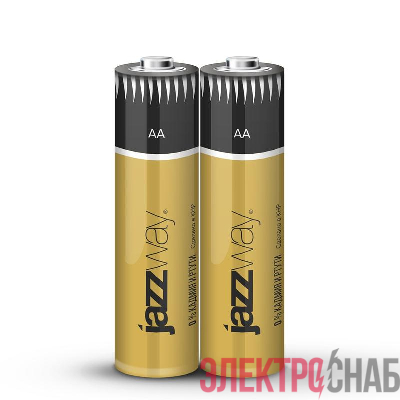 Элемент питания алкалиновый AA/LR6 1.5В Premium Alkaline BL-2 (блист.2шт) JazzWay 5026896