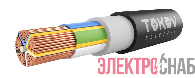 Кабель TOKOV ELECTRIC ВВГнг(А)-LS 5х120 МС (N PE) 1кВ (м) 000015978