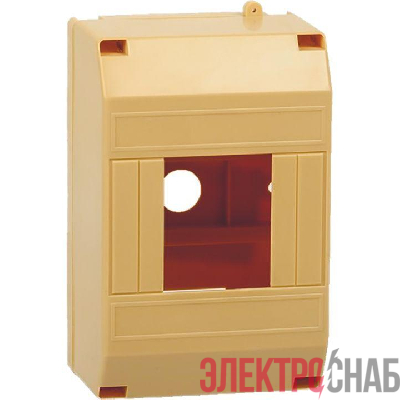 Бокс КМПН 1/4 светл. дерево инд. штрих-код PROxima EKF pbm40-n-4-light