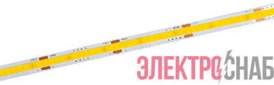 Лента светодиодная COB-312LED 8Вт/м IP20 8мм 24В 6500К (уп.5м) IEK LSR11-2-312-20-1-05