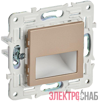 Подсветка светодиодная SKANDY встраив. SK-L01Sa песочн. IEK SK-FL20-K98