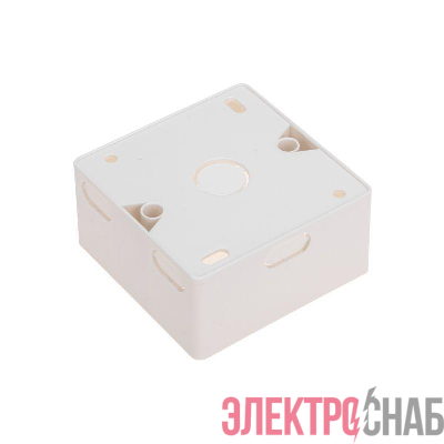 Короб накладной для лицевых панелей 80х80 под 2 модуля 45х22.5 Mosaic Rexant 03-0126