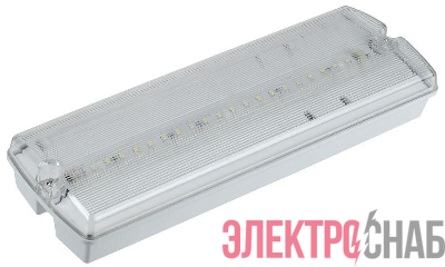 Светильник светодиодный ДПА 5045-1 IP54 1ч аварийный универс. IEK LDPA0-5045-1-54-K01