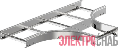 Ответвитель для лотка Т-образ. 55х300 R300 LESTA IEK CRT04-4-055-300