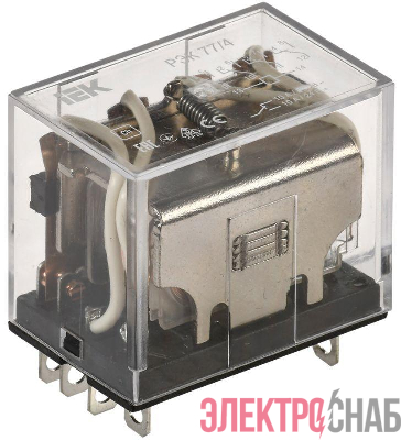 Реле РЭК 77-4 10А 12В AC IEK RRP10-4-10-012A