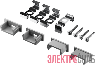 Комплект клипс 91 944 ИМПСЛ-01 (4 крепежные клипсы с заглушками) для ИПСЛ-01 Innolux 91944