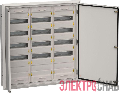 Корпус ЩРв-180 (3х60) TITAN 5 880х885х130 IP31 сер. метал. IEK TI5-50-V-3X060-31-7035