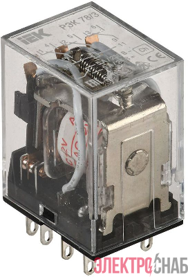 Реле РЭК 78-3 5А 12В AC IEK RRP20-3-05-012A