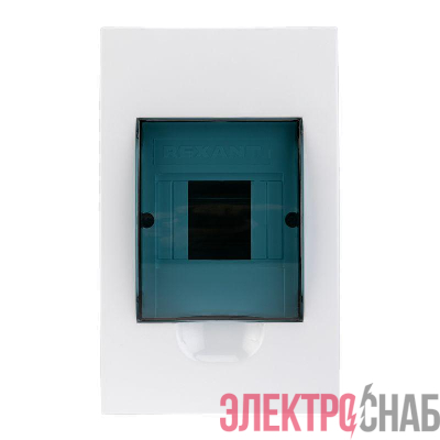 Бокс пластиковый ЩРВ-П-4 IP41 бел. Rexant 11-0204