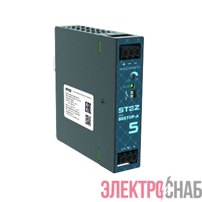 Источник питания ВЕКТОР-А-БП-1AC/24DC/5 СТЭЗ 50100002