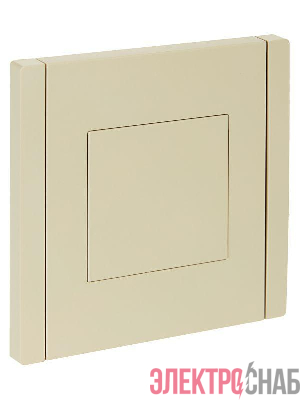 Заглушка с суппортом FORTE&PIANO FP441 ваниль IEK FP-PL10-K10