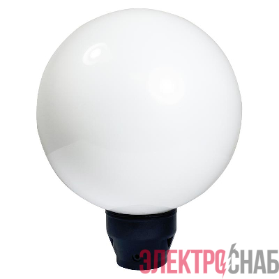 Светильник НТУ 06-60-01 "Шар" 250 Г 60Вт E27 IP55 опал ПММА /корпус черн. Элетех 1030480230