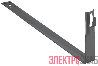 Держатель проводника круглого 6-8мм черепич. кровля L380мм оцинк. сталь TD IEK ZDP80-13-5-68-380