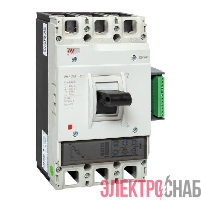 Выключатель автоматический 630А 100кА AV POWER-3/3 ETU2.2 AVERES EKF mccb-33-630H-2.2-av