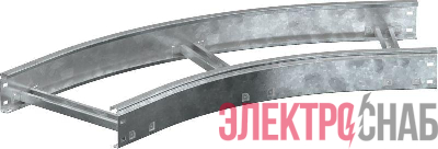 Угол для лотка 45град. 300х100 R600 LESTA HDZ IEK CPG05-4-45-100-300-HDZ