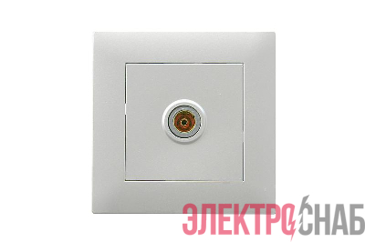 Розетка TV проходная Karea RIZZ STAR сер. Makel 88065007