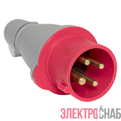 Вилка переносная 014 3Р+РЕ 16А 380В IP44 PROxima EKF ps-014-16-380-PRO