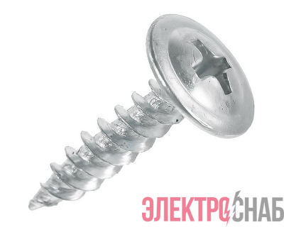 Саморез с прессшайбой 4.2х25 острый цинк (уп.500шт) Промрукав PR08.3508