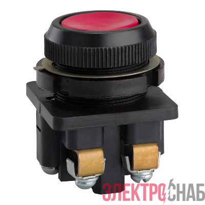 Выключатель кнопочный КЕ 011 У3 исп.4 КЭАЗ красн. 295472