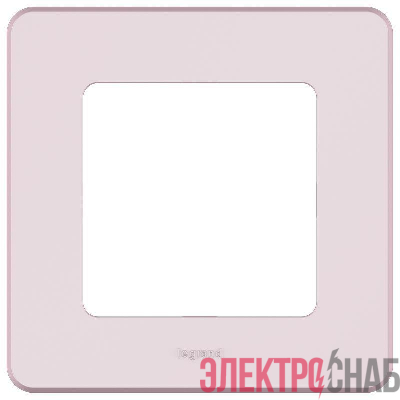 Рамка 1-м Inspiria роз. IEK 673934