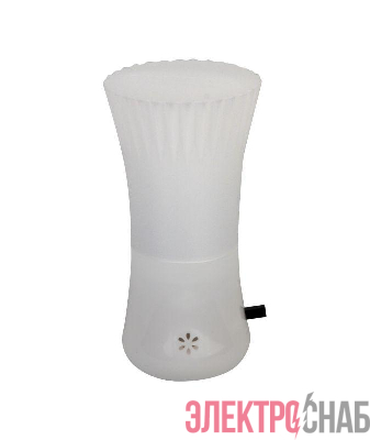 Светильник светодиодный NL-247 "Волан" 220В ночник с выкл. бел. Camelion 14267