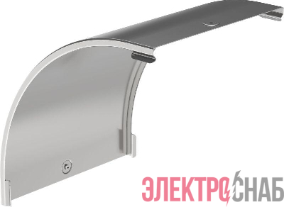 Крышка угла плавного 90град тип В20 ESCA 150мм IEK CPV41D-0-90-150-08