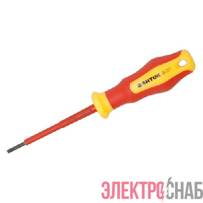 Отвертка 1000В SL 3х75мм (09207) SHTOK 376340