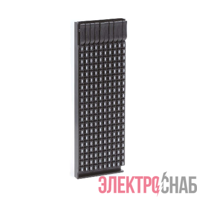 Маркер для кабеля сечением 4-6мм символ "0" (уп.160шт) DKC MKF0S3