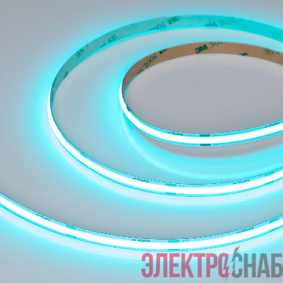 Лента светодиодная COB-X480-8mm 24V Aquamarine 8Вт/м IP20 (уп.5м) Arlight 047735