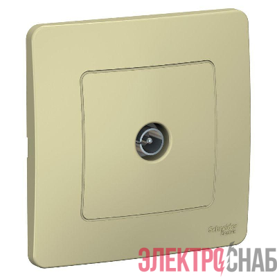 Розетка телевизионная TV СП Blanca коннектор беж. SE BLNTS000017