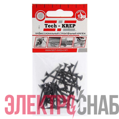 Саморез 3.5х32 гипсокартон-металл (уп.30шт) пакет Tech-Krep 117921