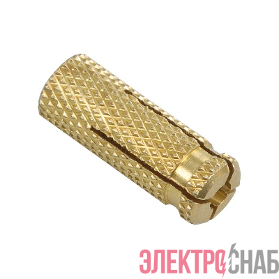 Анкер забивной М8 латунь (коробка) (уп.100шт) Tech-Krep/Zitar 140599