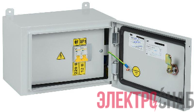 Ящик с понижающим трансформатором ЯТП 0.25 230/12В (2 авт. выкл.) УХЛ2 IP54 IEK MTT12-012-0251-54